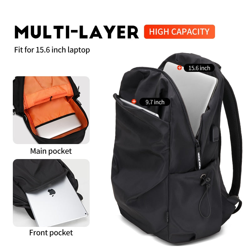Einfacher multifunktionaler Rucksack