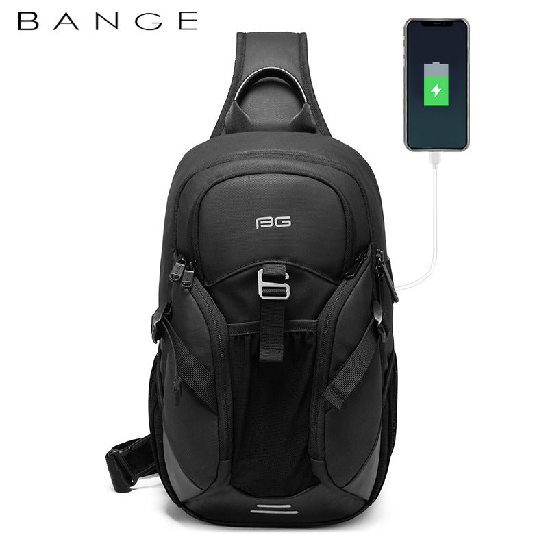 Bange Business-Crossbody – Die kompakte Schultertasche mit USB-Port
