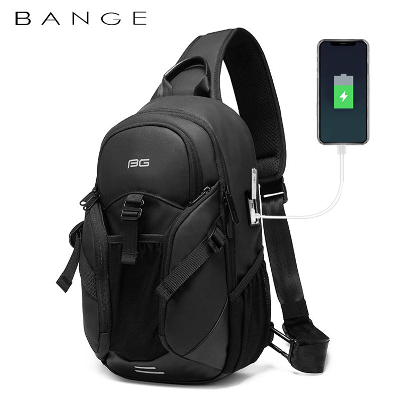 Bange Business-Crossbody – Die kompakte Schultertasche mit USB-Port
