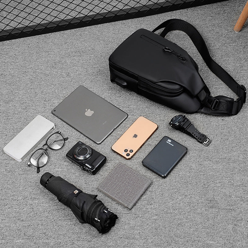 Edle Crossbody Tache mit weicher Oberfläche